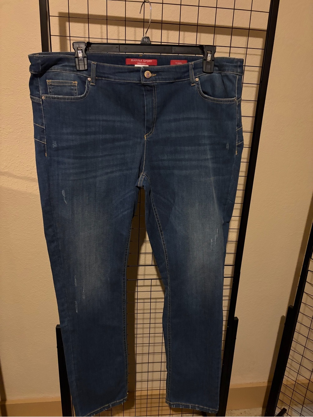 Marina Ronaldo Sport Women's Blue Stretch Denim Jeans